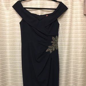 Blue formal dress